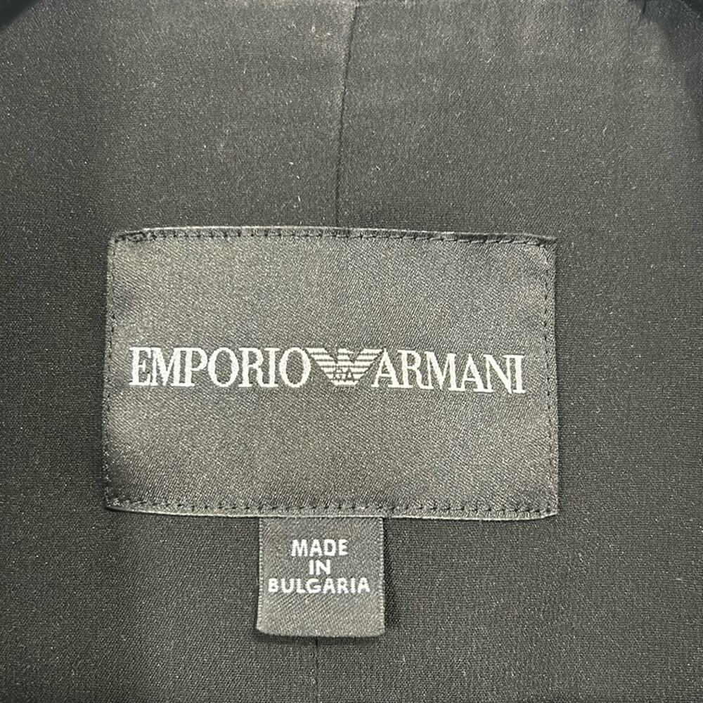 Emporio Armani Black Blazer Women’s Size 42 - Picture 2 of 5